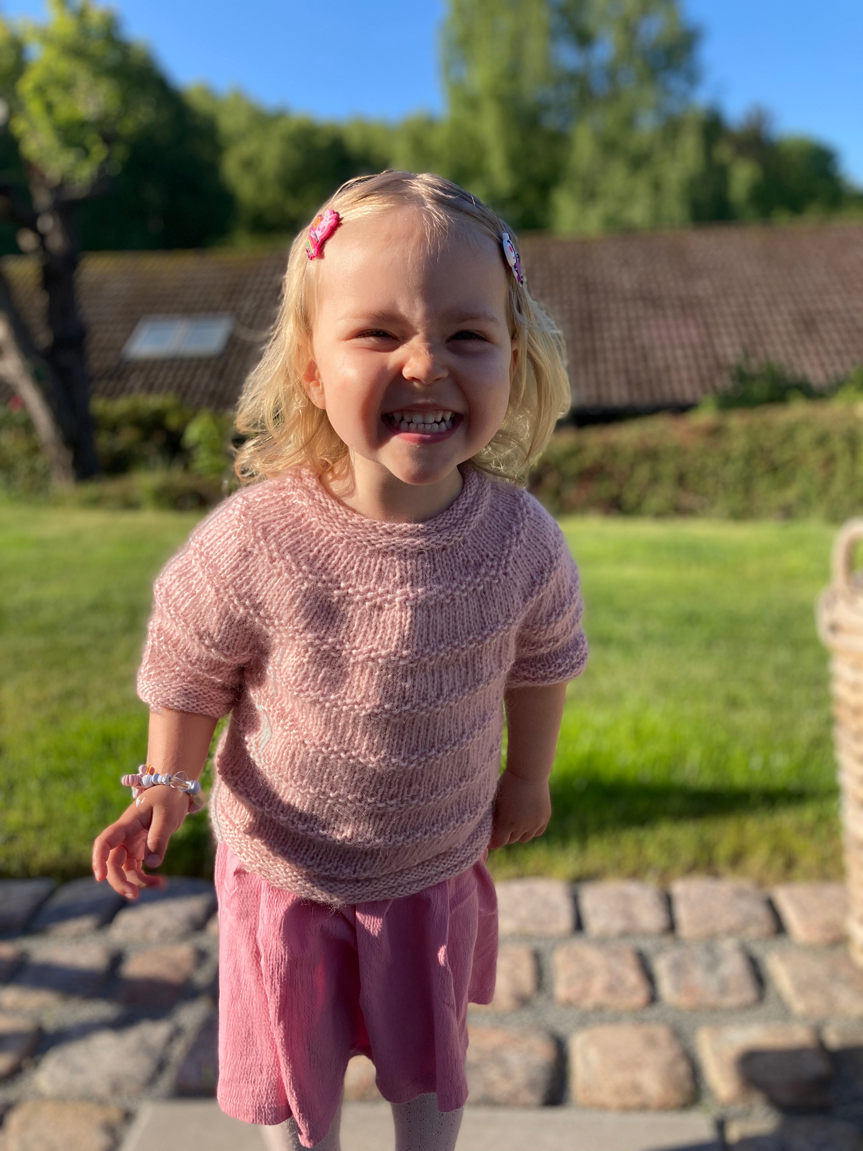 kit til "BØRNESWEATER VIOLA"